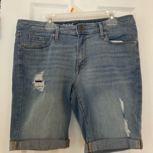 Mossimo Bermuda Jean Shorts - Picture 1 of 3